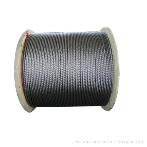 Vinyl Coated Stainless Steel Cable (T304)-aircraft cable(Linear foot)